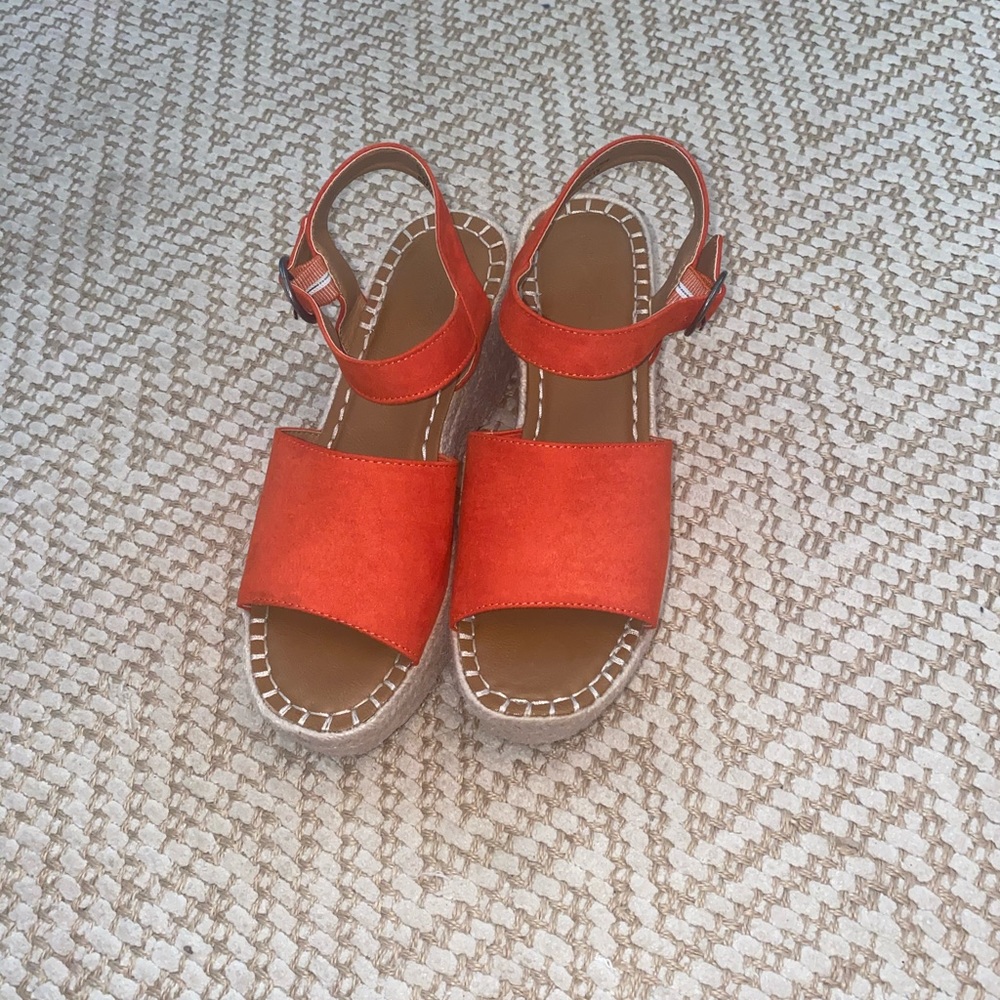 orange target shoes